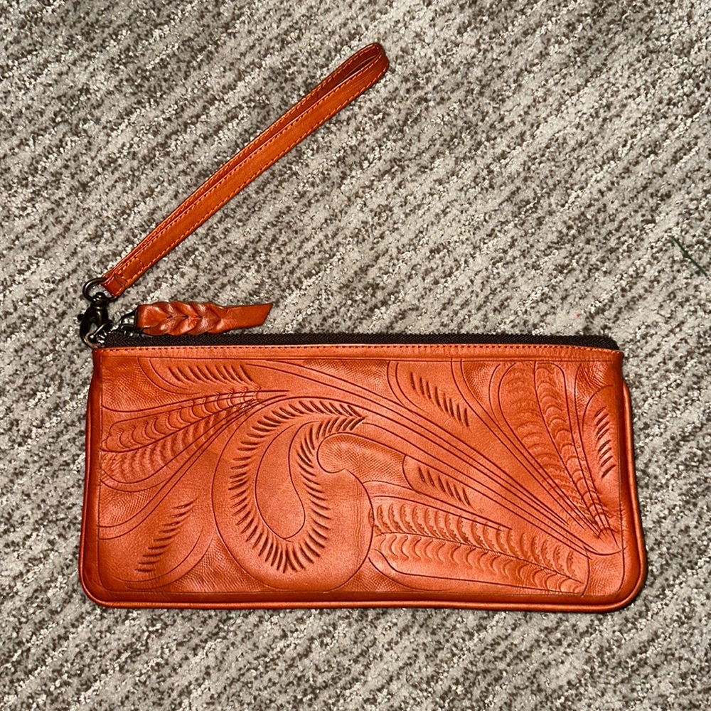 Leather Wristlet